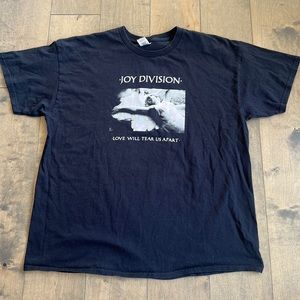 Joy Division Black Graphic Tee
